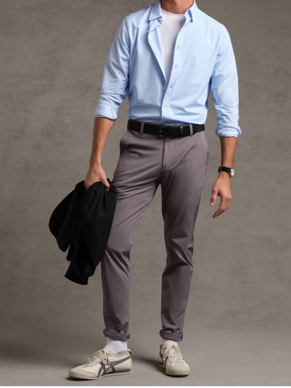 Rhone Commuter Pant Slim Gray Size 36x32 Travel Office Workwear Golf